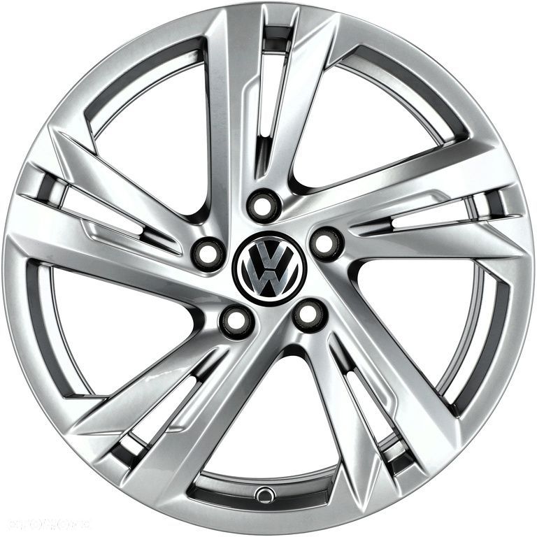 4x Felgi 17 m.in. do VW Arteon Golf 7 8 Passat B7 B8 B9 T-Roc Taos Tiguan III Touran - 2GA601025AM - 8
