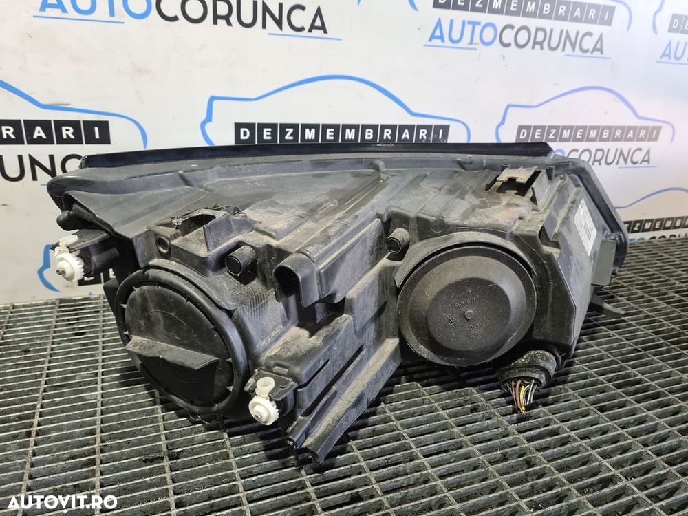 Far Stanga Volkswagen Tiguan 5N Facelift 2011 - 2015 SUV 4 Usi (953) Fara xenon CRĂPAT ... - 4