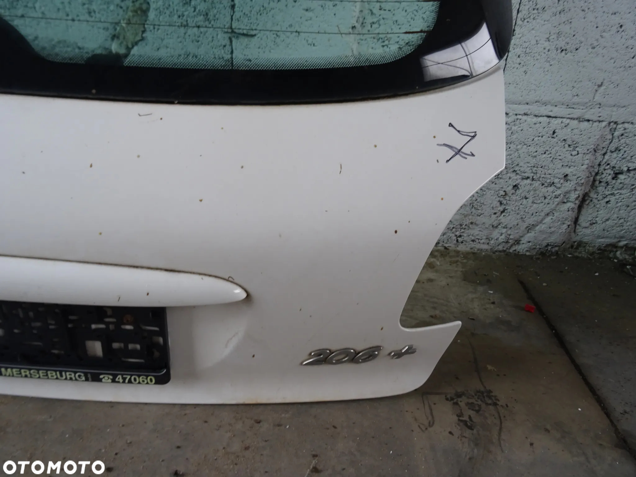 Klapa Bagażnika Peugeot 206+ Plus EWP (Goła) - 5