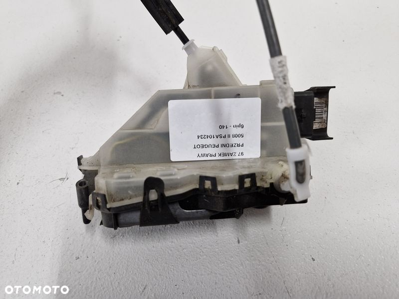 peugeot 5008 ii zamek prawy przód prawy przedni psa104234 6 pin - 2