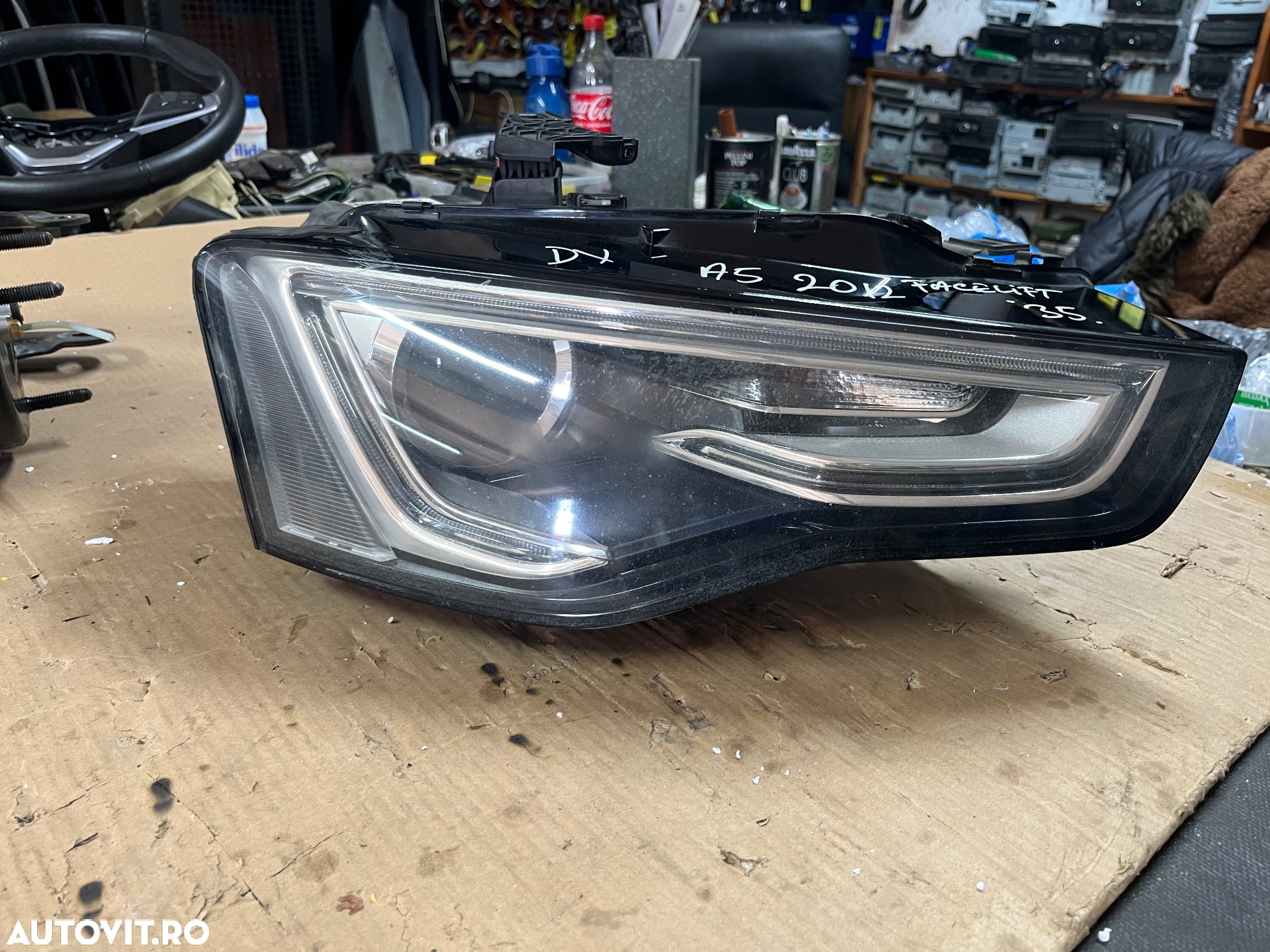 Far dreapta Bixenon Audi A5 facelift 2014 - 2