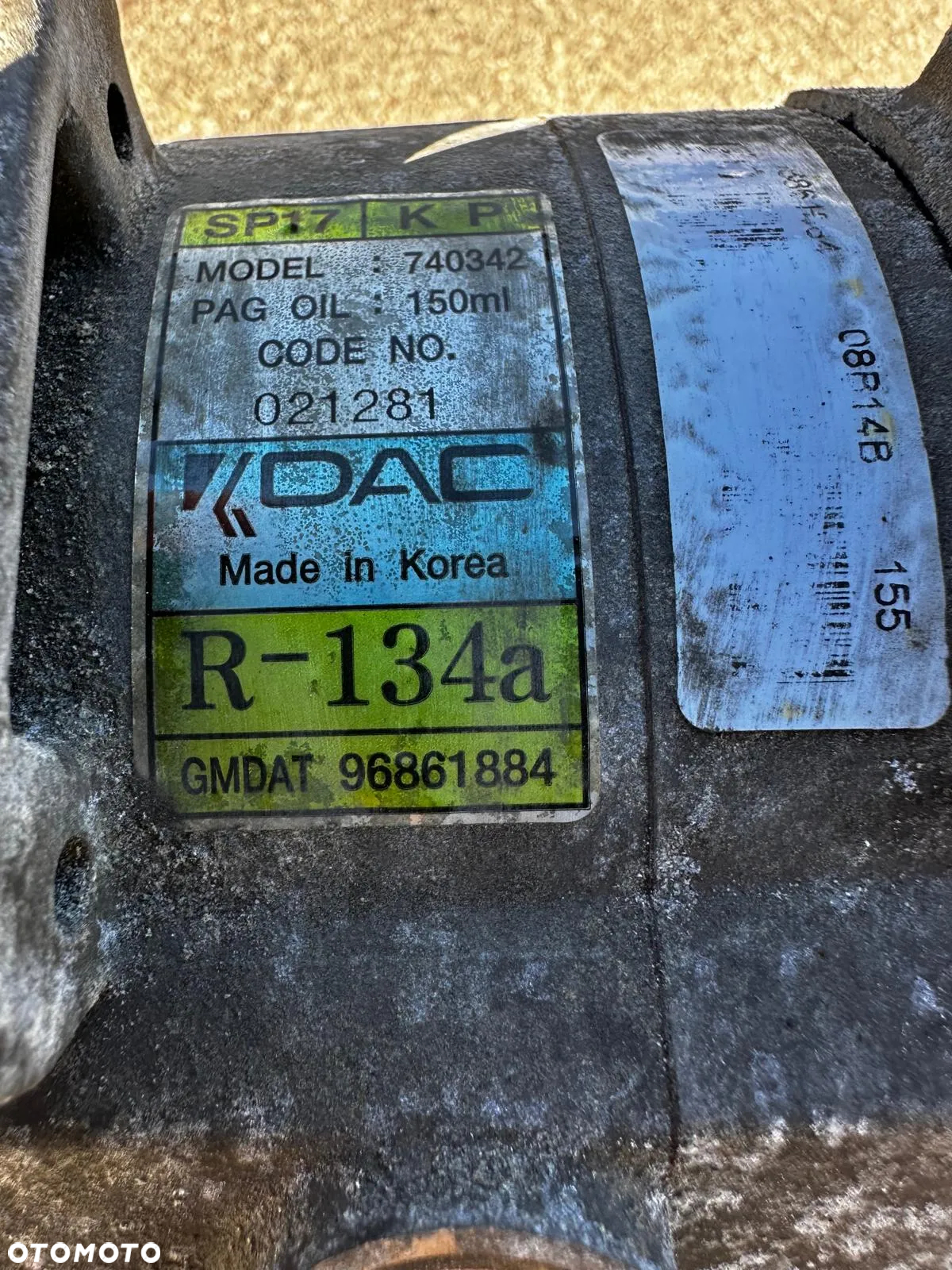 Sprężarka Klimatyzacji Chevrolet Captiva 2.0 VCDI Opel Antara 2.0 CDTI 96861884 Uszkodzona - 7