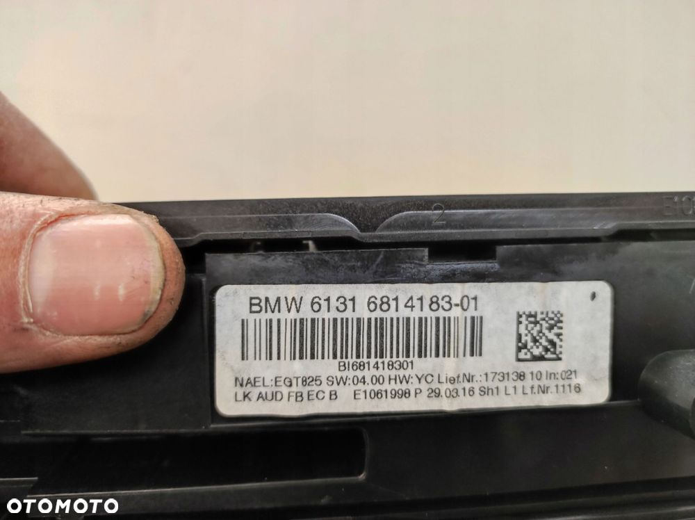 panel sterowania klimatyzacji radia nawigacji eu bmw iii 3 gt f34 - 10