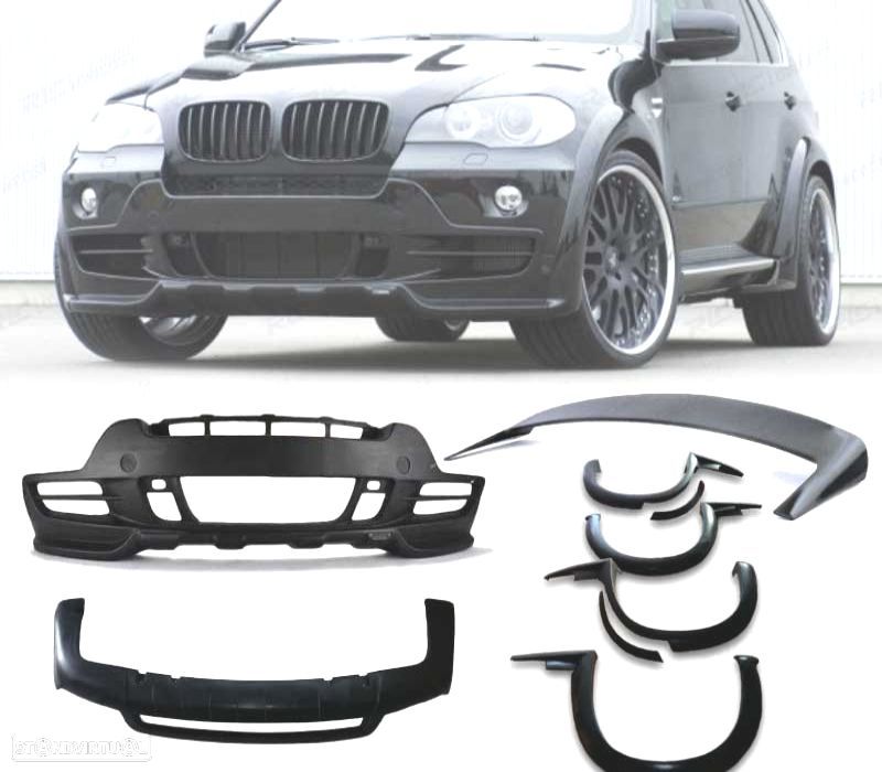 KIT DE CARROÇARIA BMW X5 E70 06-10 LOOK HAMMANN - 1
