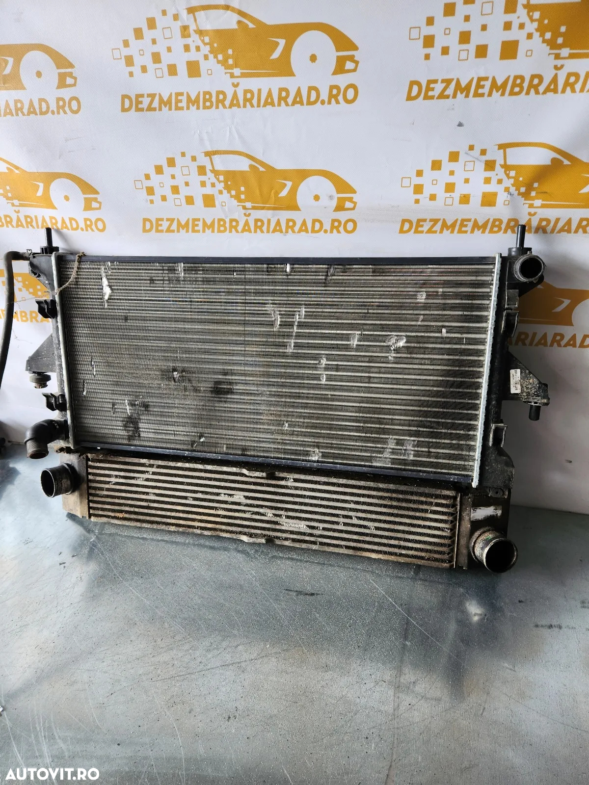 Radiator Racire Apa Antigel Radiator Intercooler Fiat Ducato Peugeot Boxer Citroen Jumper 2.2 Hdi E - 4