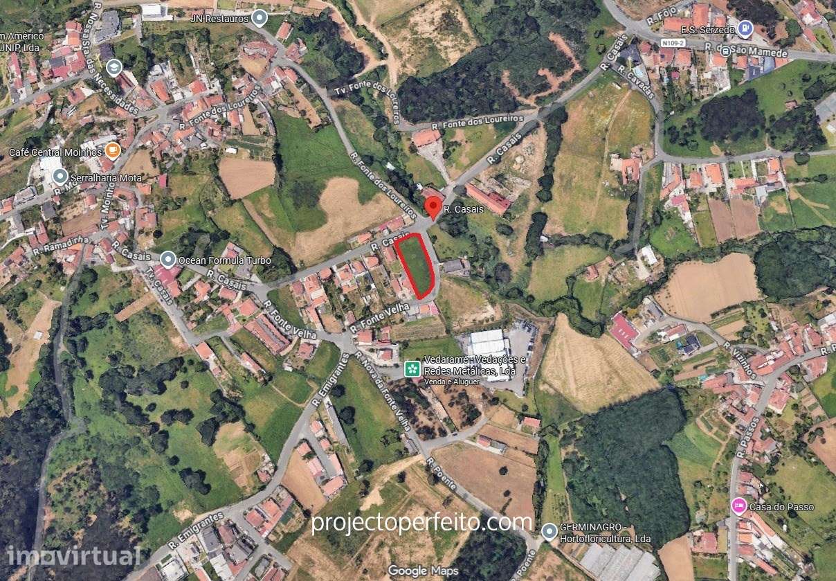 Lote de Terreno  Venda em São Félix da Marinha,Vila Nova de Gaia - Grande imagem: 3/8