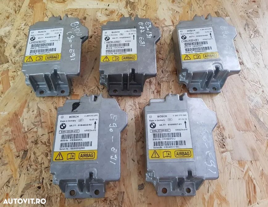 Calculator Modul Airbag Bmw E90 E91 E92 E87 Etc Cod 9166057 9184432 9125224 - 1