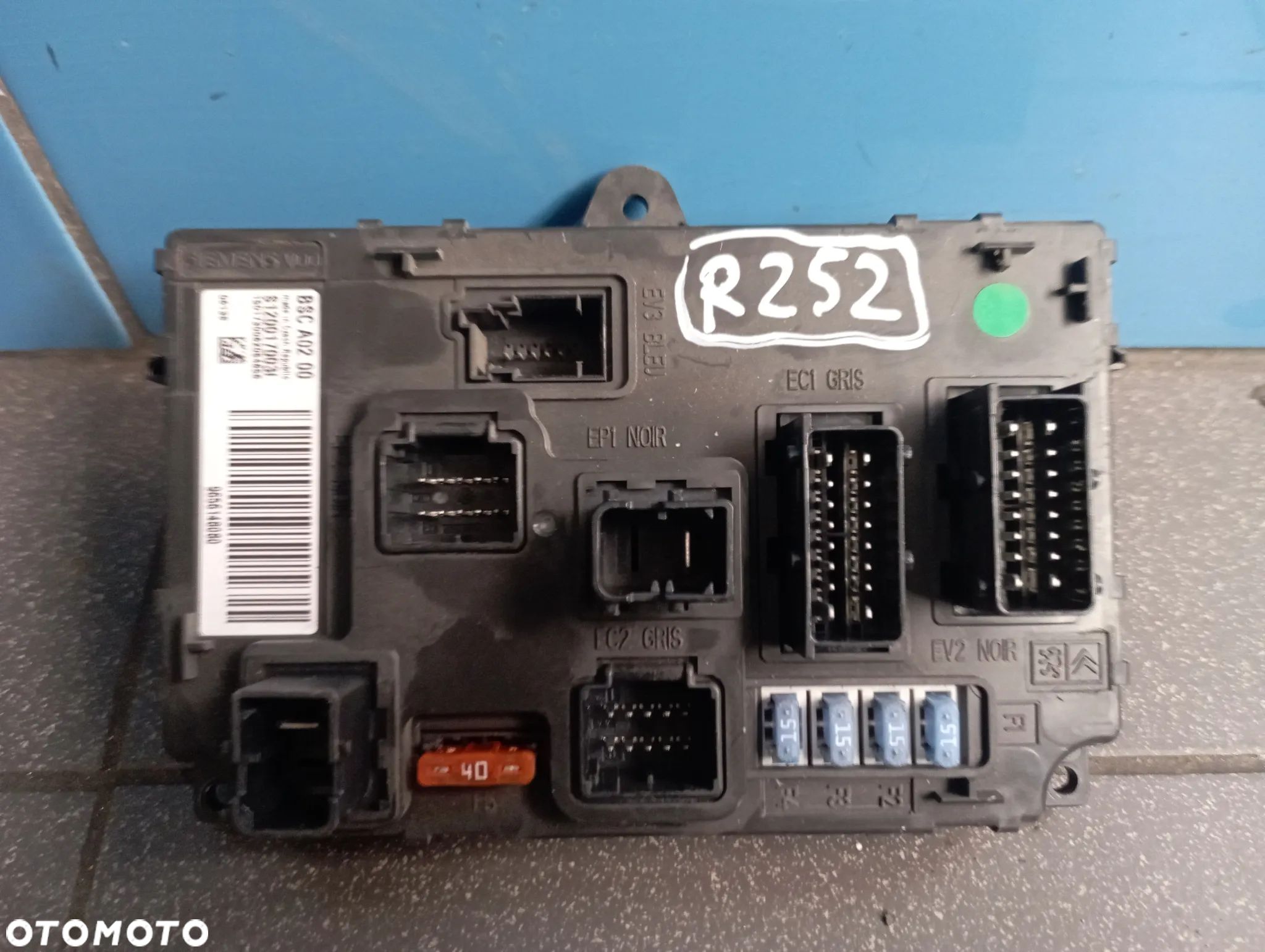 Moduł BSC Peugeot 407 s120017003l - 1