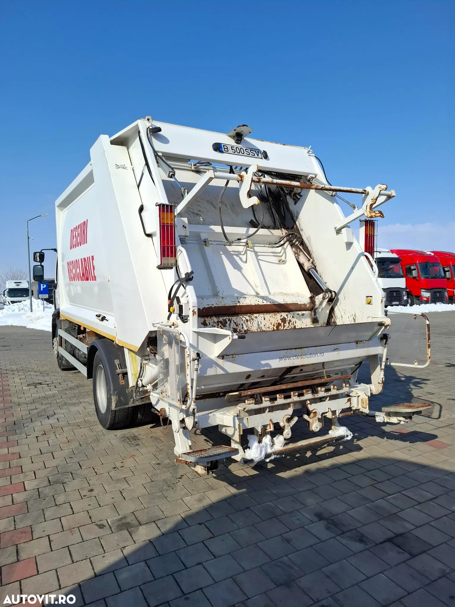 Renault D gunoiera compactoare 16m3 - 4