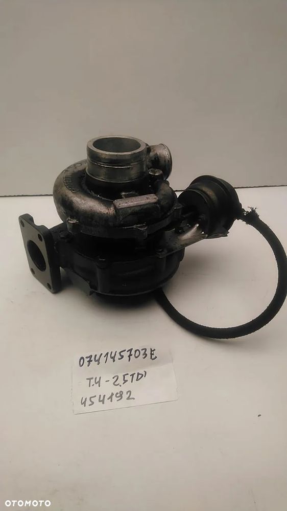 TURBINA 2.5 TDI 151KM T4 AHY AXG 074145703E 454192 - 3