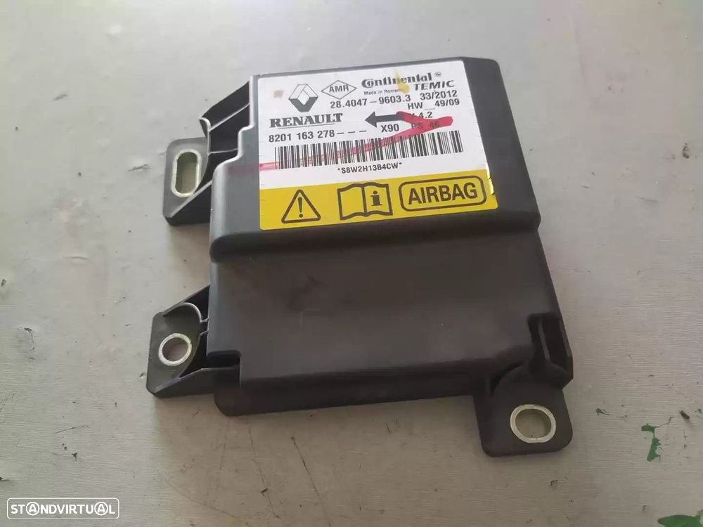 CENTRALINA AIRBAG DACIA SANDERO 2012 -8201163278 - 3