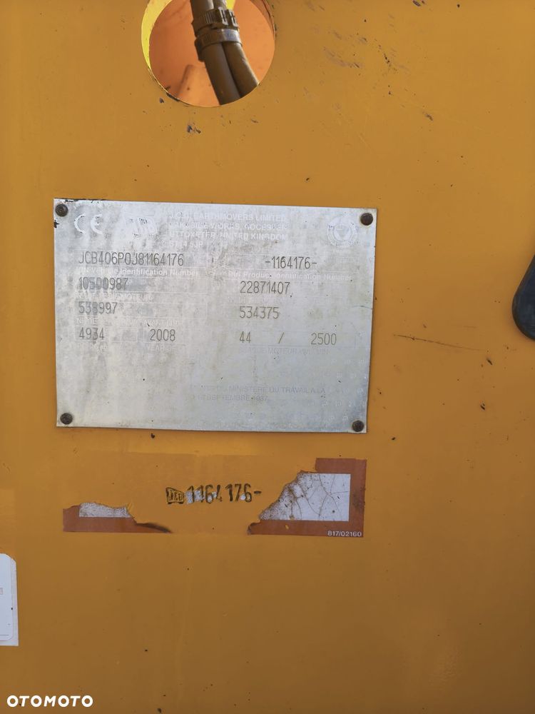 JCB 406 407 L30 L25 TL80 TL75 L506 L507 L509 906M WA80 - 16