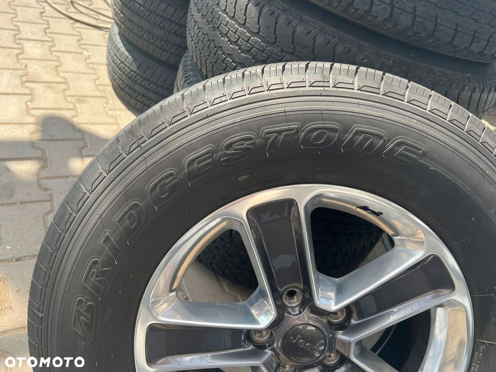 KOMPLET FELG FELGI ALU JEEP WRANGLER 18 5X127 ET44,45 ORYGINALNE CZUJNIKI - 4