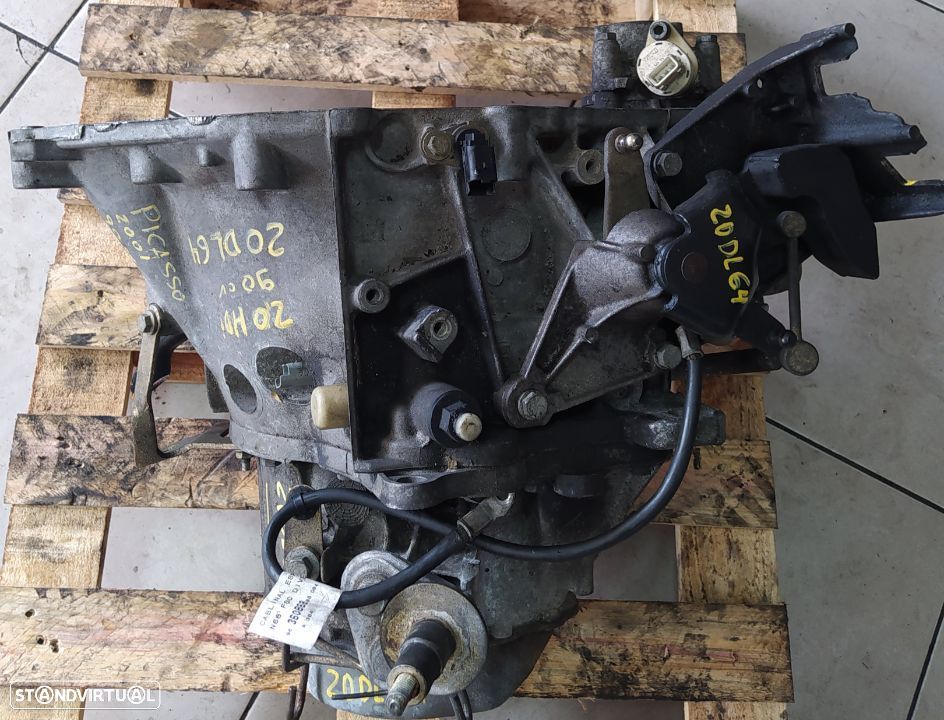caixa velocidades citroen xsara picasso 2.0 hdi 90cv 20DL64 - 1