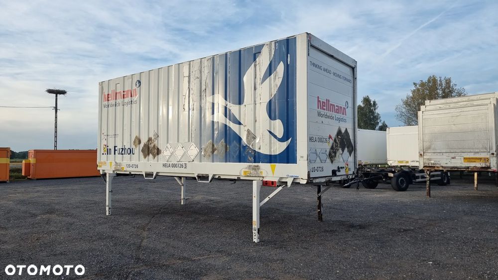 Krone 13.500zł netto KONTENER BDF 7.45x2.70m STALOWY ZAMYKANY ROLETĄ MOŻLIWOŚĆ TRANSPORTU ST.BDB - 2