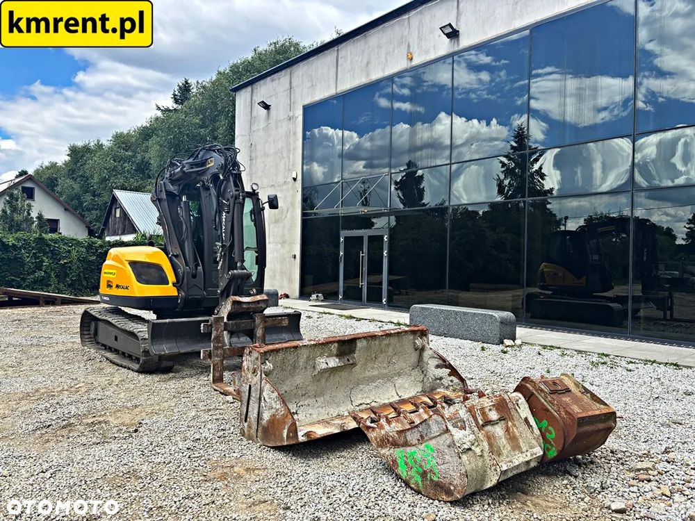 Mecalac 8 MCR MINI-KOPARKA 2012R. | MECALAC 6 MCR, JCB 8065 8080 8085 85 Z VOLVO ECR 88, CAT 308, 307 , BOBCAT 80 KOMATSU PC 88 - 11