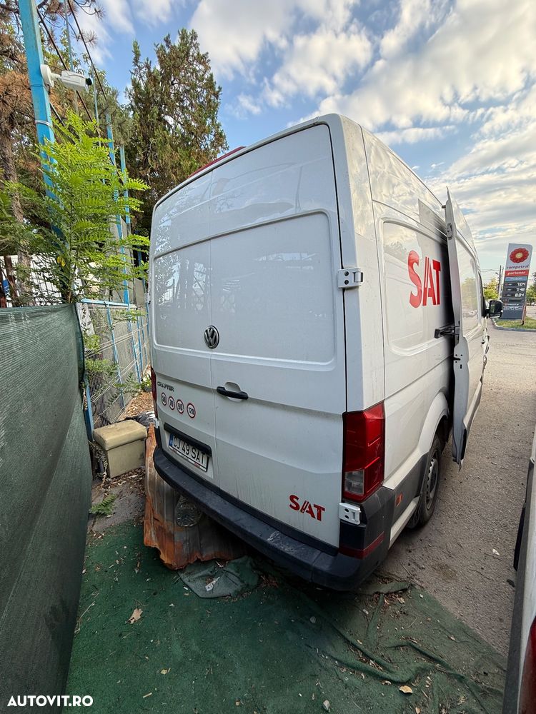 Volkswagen Crafter VW 130.000km 35 L3H2 L4H3 XL XXL lung 2020 2.0tdi 140 cai Unic Proprietar de noua Carte Service Istoric Complet Km reali NU MERCEDES SPRINTER Transit Transporter Boxer Iveco categ B - 4