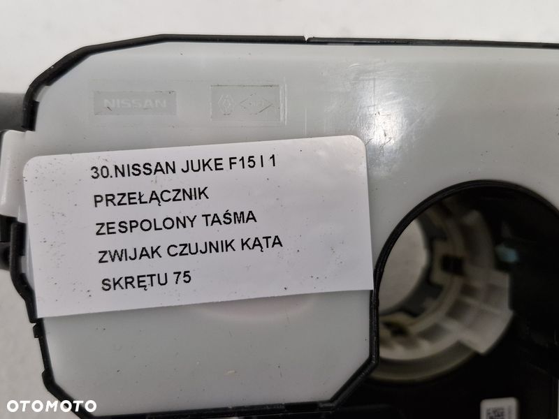 NISSAN JUKE F15 I 1 PRZEŁĄCZNIK ZESPOLONY TAŚMA ZWIJAK CZUJNIK KĄTA SKRĘTU - 8
