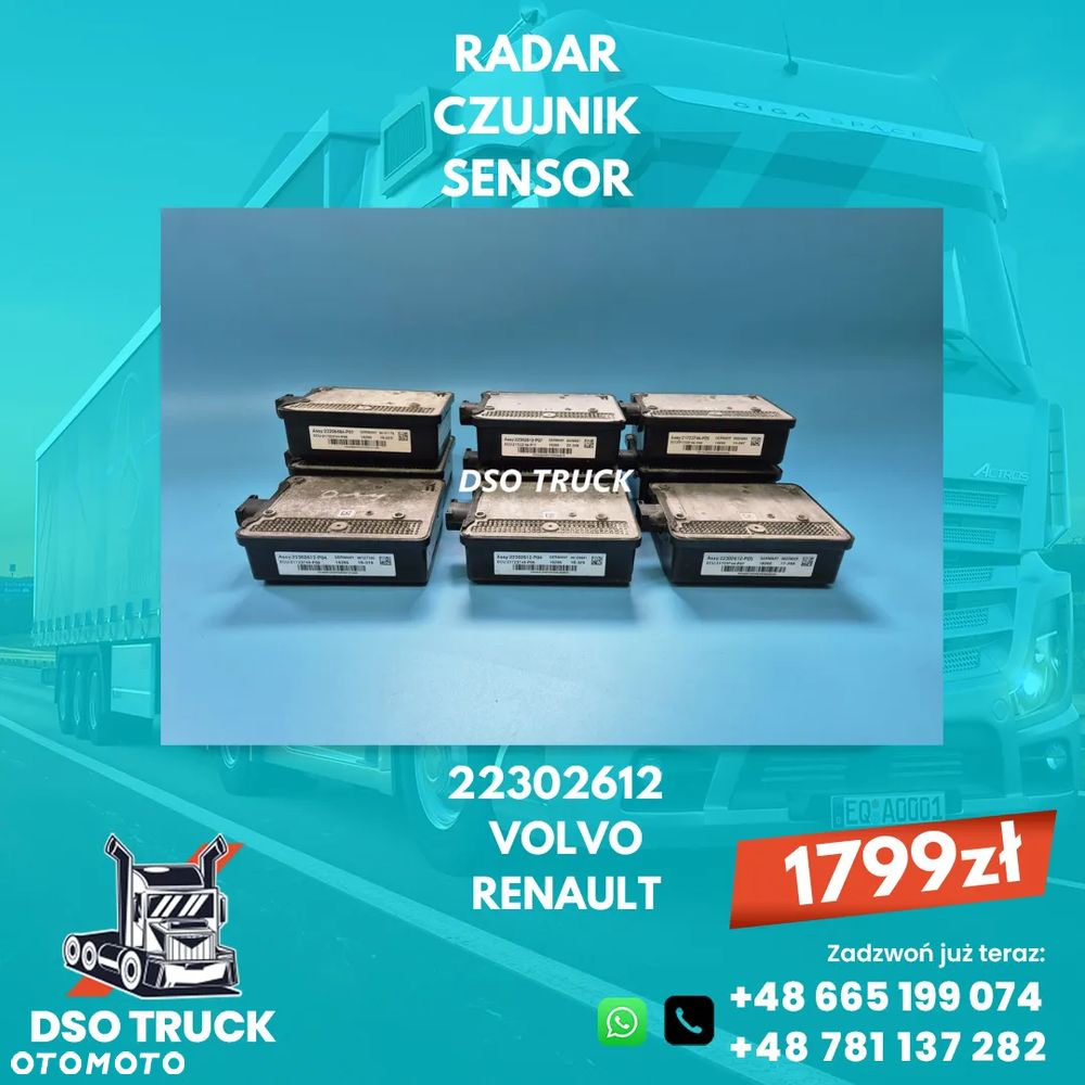 RADAR CZUJNIK SENSOR 22302612 RENAULT GAMA T RANGE VOLVO FH - 1
