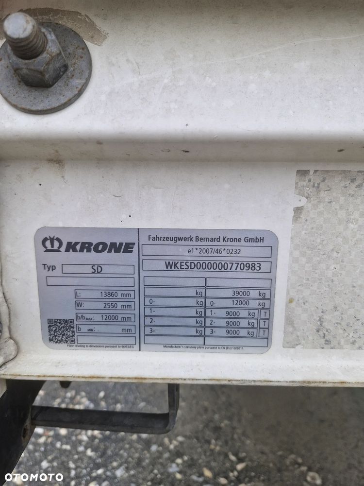 Krone SD - 8