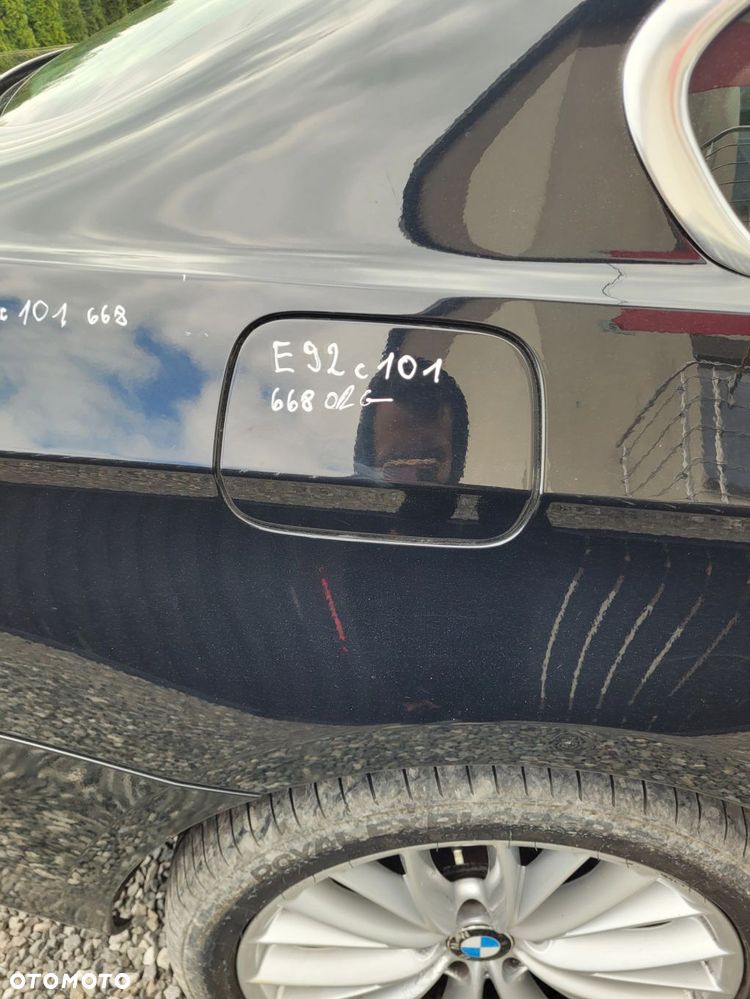 ĆWIARTKA PRAWY TYŁ TYLNA BMW E92 668 SHWARZ II ORYGINALNY LAKIER LIFT C101 - 4