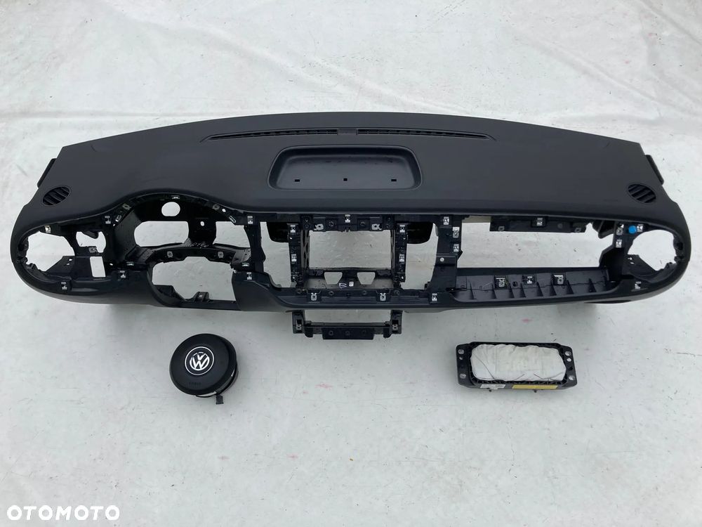 VW NEW BEETLE 5C PAŁĄK KAPOTAŻ AIRBAG ZAGŁÓWEK AIRBAG KIEROWCY PASAŻERA PASY PAS DESKA KONSOLA naprawa regeneracja Raz2 - 4