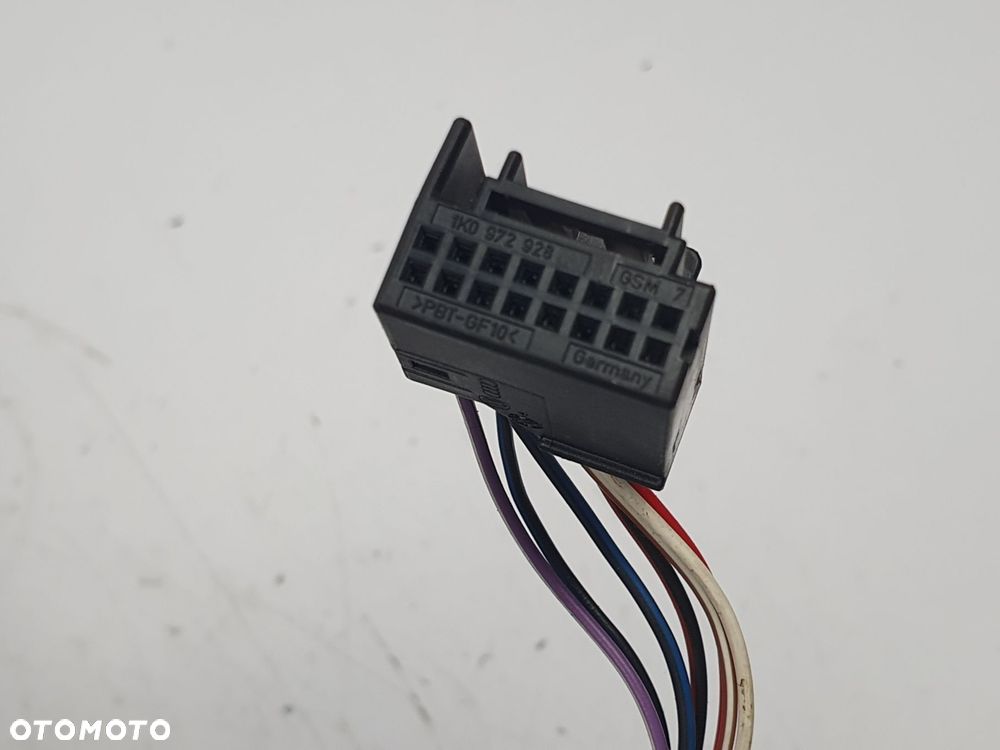 LUSTERKO PRAWE Audi A6 C6 PASAŻERA Elektryczne 6 Pin kable Europa podś spód - 6
