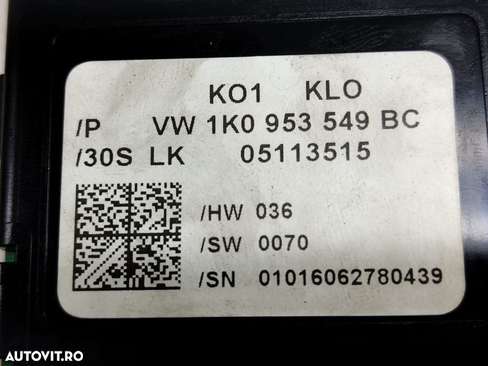 Modul calculator coloana volan 1K0953549BC Volkswagen VW Touran 1 [20 - 3