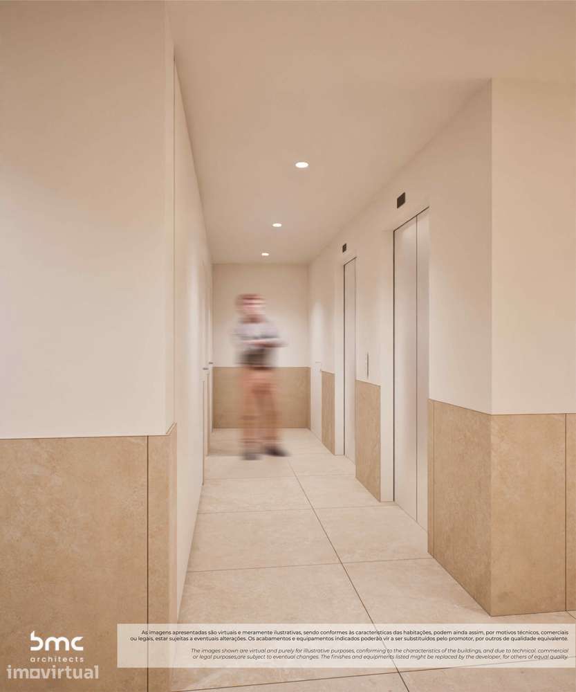 Apartamento T1 c/Terraço (62,90m2) | Empreendimento Bela Vista Tower - Grande imagem: 3/15