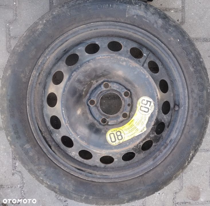 Volvo V70 XC70 S80 S60 kolo dojazdowe 17" 5x108 - 4