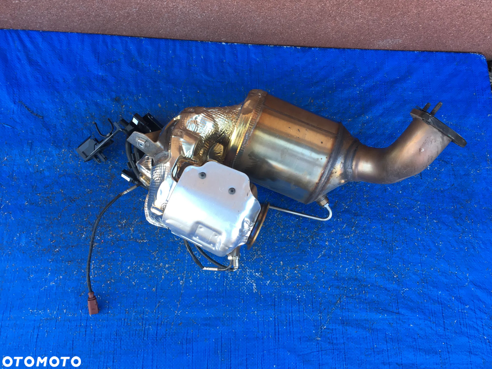 AUDI Q7 4M 3.0 TDI / Filtr DPF Katalizator / CZUJNIK / NOX / 40tys km / ORYGINAŁ - 3