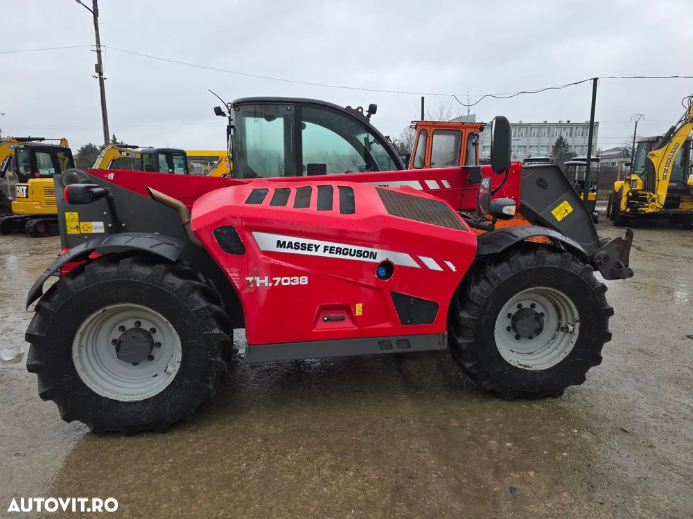 Massey Ferguson MF TH70.38 incarcator telescopic frontal tip manitou merlo dieci jcb faresin bobcat - 6