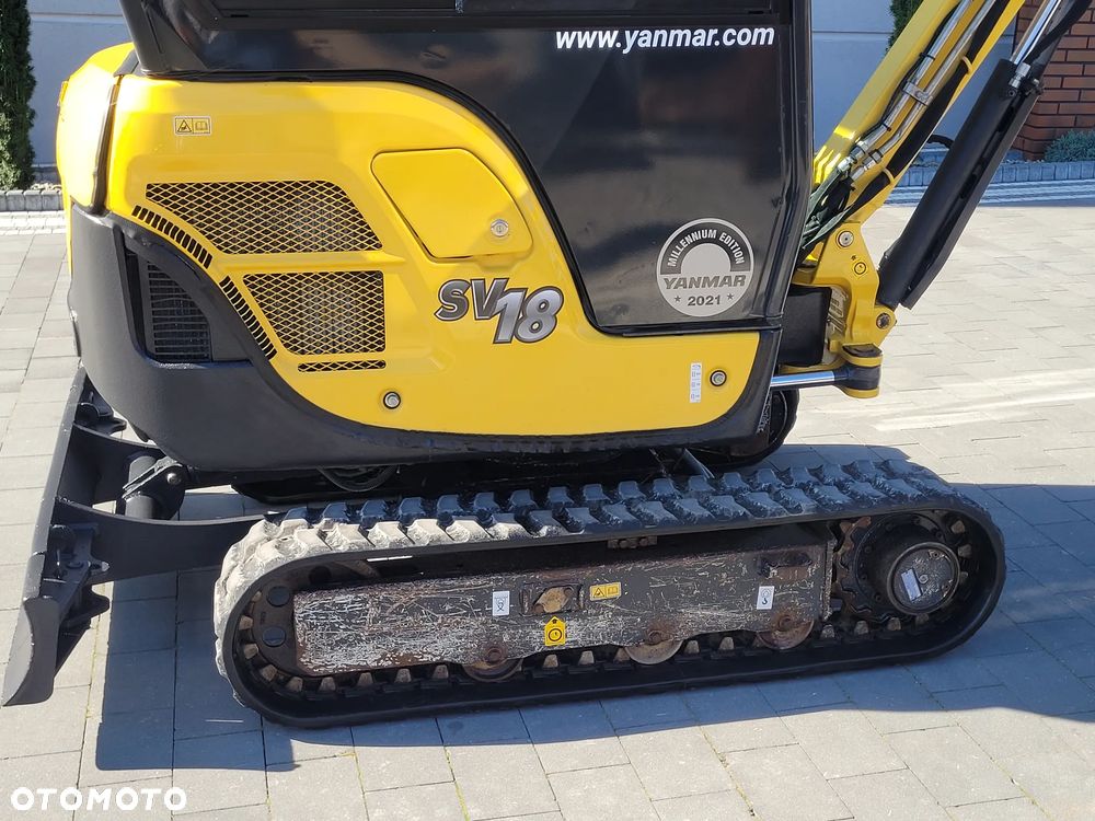 Yanmar SV18 / 1900h / sprowadzona / 2 łyżki / - 14