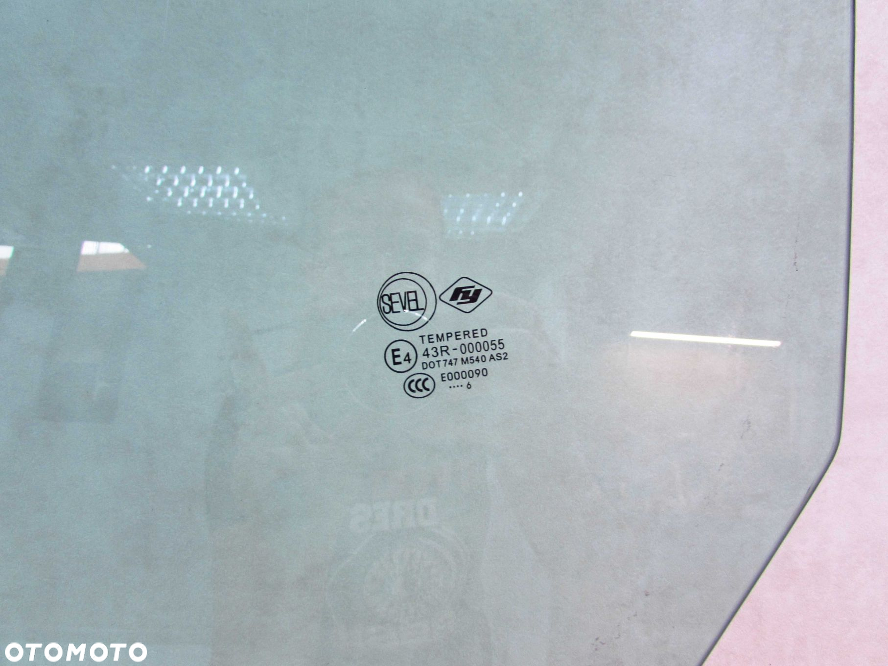 FIAT DUCATO BOXER JUMPER LIFT 14-24 SZYBA DRZWI BOCZNA LEWA 16R - 2