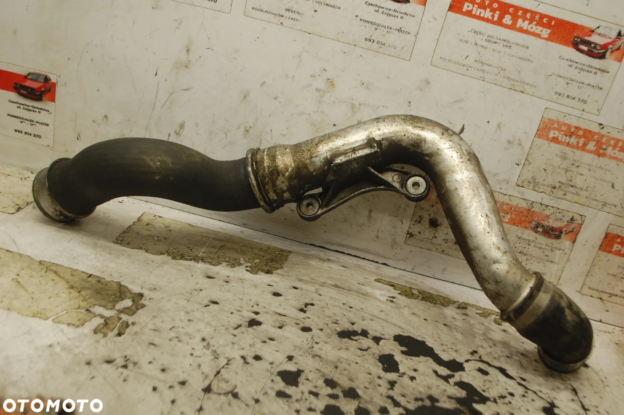 PRZEWÓD RURA INTERCOOLERA 2.0 TDI BKD VW TOURAN I AUDI SEAT SKODA - 6