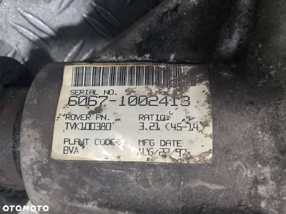 MOST TYLNY LAND ROVER FREELANDER 6067-1002413 47098  174-002 - 3