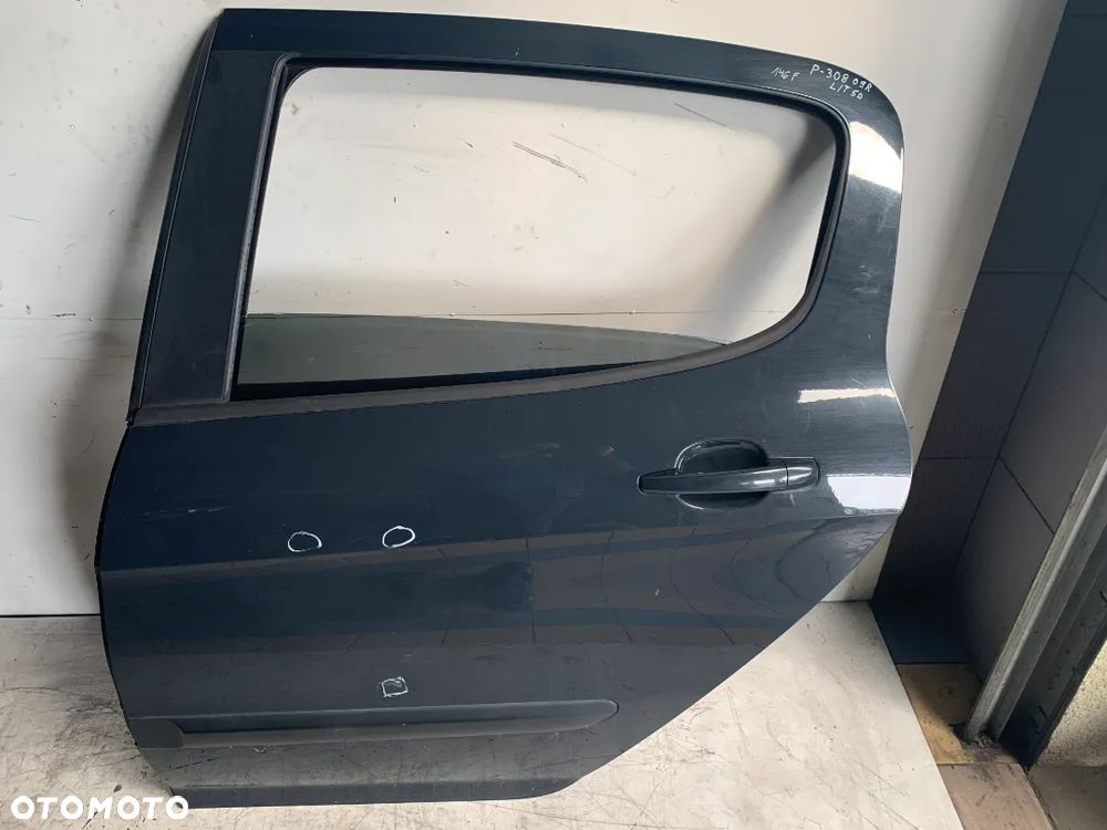 PEUGEOT 308 09R DRZWI LEWE TYŁ MANUALNE - 1