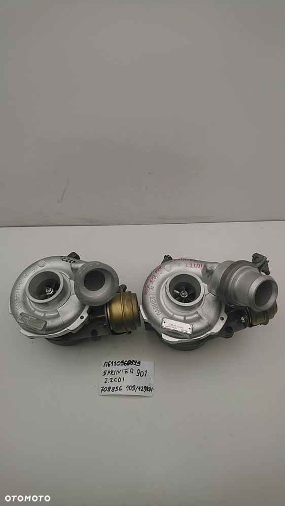 TURBINA 2.2 CDI 109KM 129KM SPRINTER A6110960899 709836 - 6