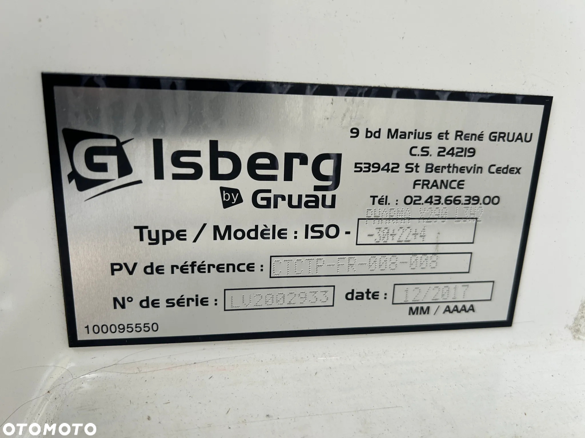 Peugeot BOXER CHŁODNIA MROŹNIA LEKI ISBERG GRUAU 3 KOMORY / 2 SZTUKI !! - 22