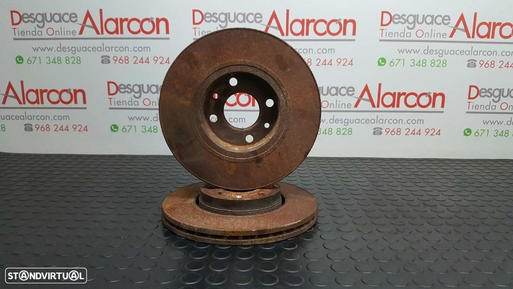 DISCO DE TRAVÃO FRENTE RENAULT CLIO III EXCEPTION - 1