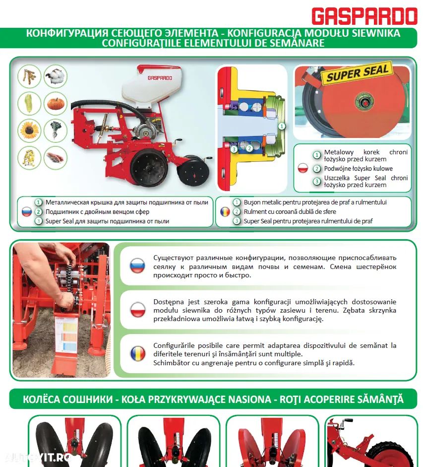 Gaspardo MT 4R , 6R - 25