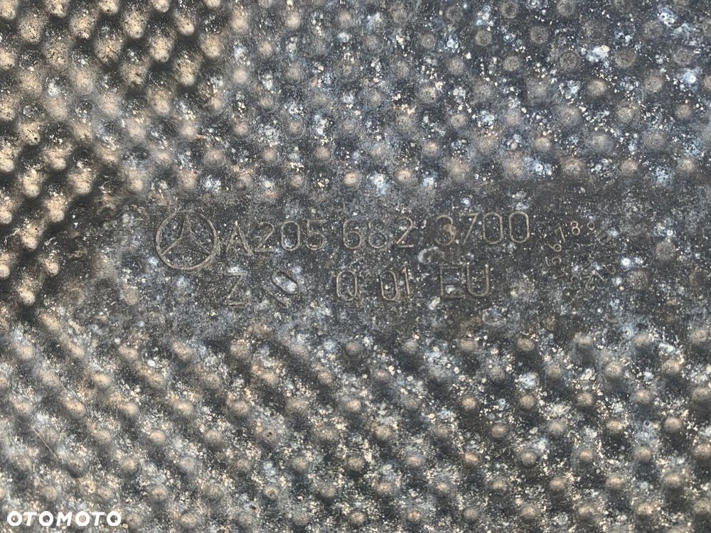 OSŁONY TERMICZNE PODWOZIA MERCEDES E-KLASA W213 KOMBI KOMPLET - 6