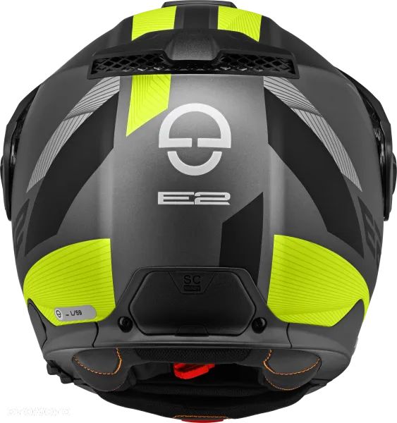 Kask Szczękowy Schuberth E2 Defender Yellow r.61 - 2