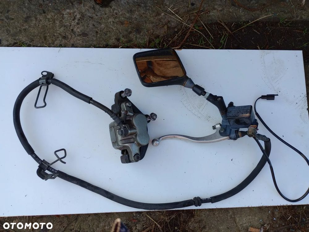 Manetka, linka gazu, linka hamulca, ręczny, lusterka, przełącznik Yamaha Majesty YP 250 1998r. - 1