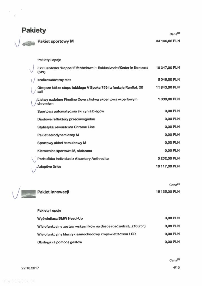 BMW Seria 5 540d xDrive M Sport sport - 32