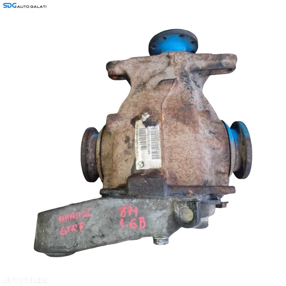 Grup Diferential Spate Raport 3.64 Cutie Viteze in 6 Trepte BMW Seria 1 E87 1.6 Benzina 1999 - 2020 Cod 7519925-04 [M9407] - 1