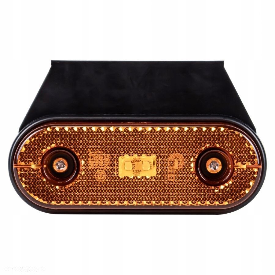 lampa obrysowa led żółta ze złączem quick click 1,5 m uniwersalna - 1