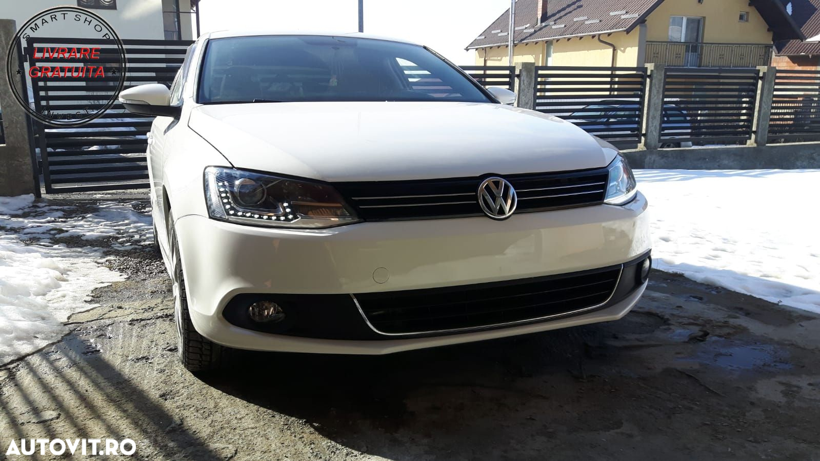 Faruri LED DRL VW Jetta Mk6 VI (2011-2017) GTI OE Design- livrare gratuita - 10