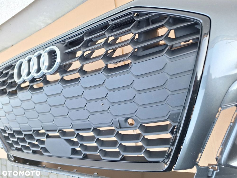 AUDI A3 8Y S-LINE 20-25 ZDERZAK PRZÓD PRZEDNI KRATKA STELAŻ GRILL ORYG AUDI 8Y0807437F WYSYŁKA 24H - 10