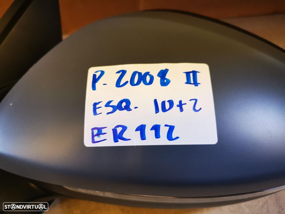 PEUGEOT 2008 II RETROVISOR ESQUERDO - ER112 - 12